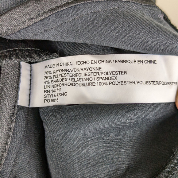 Eloquii Blazer 22 V Black Drapey Easy Fit Relaxed Long Sleeve Collar Jacket - Picture 9 of 9